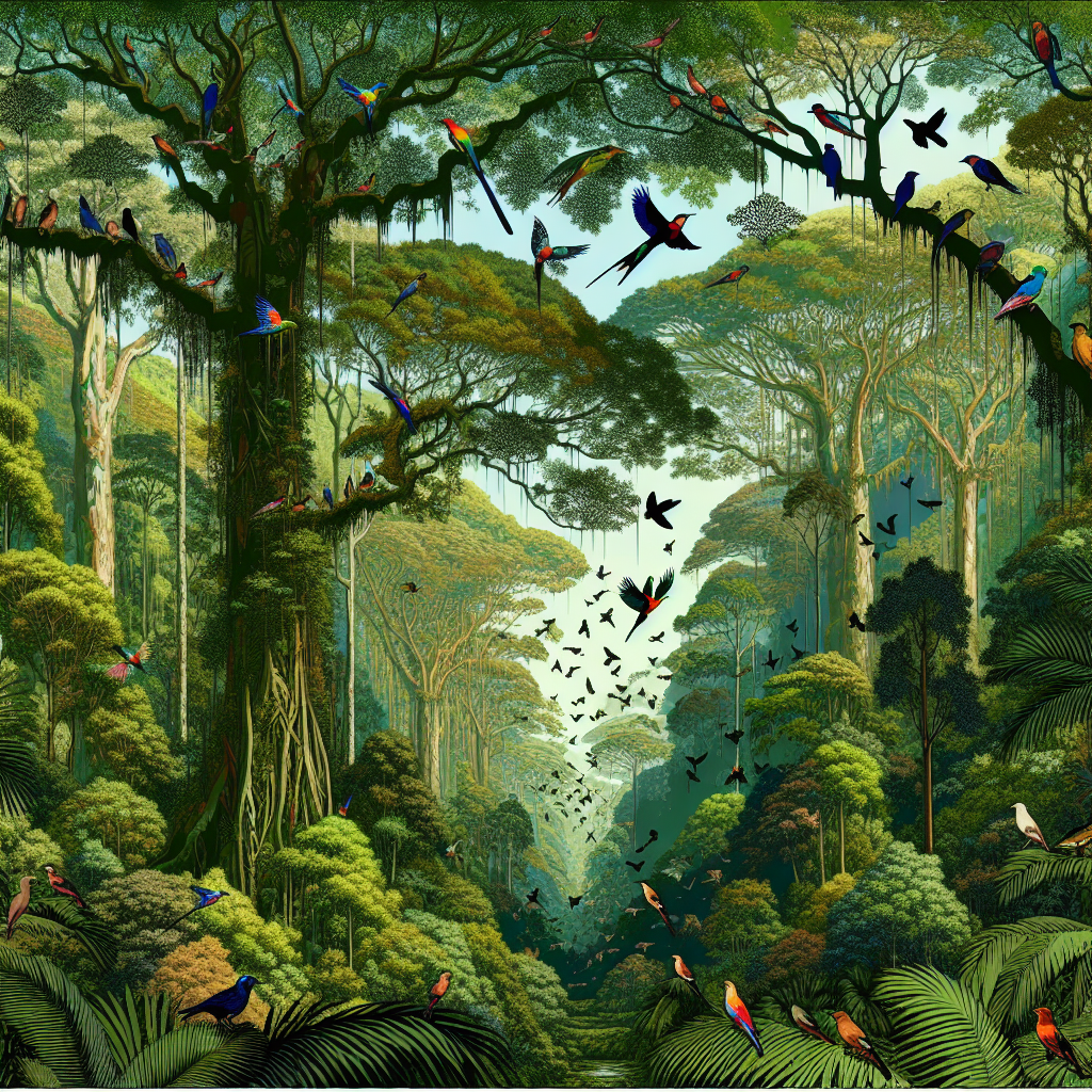 Rainforest Canopy Wonder Painting Diamond Kit
