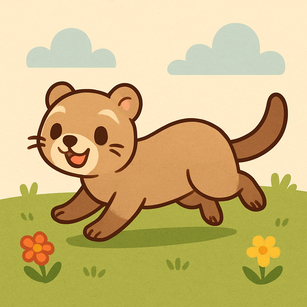 Fun Ferret Paint By Diamonds