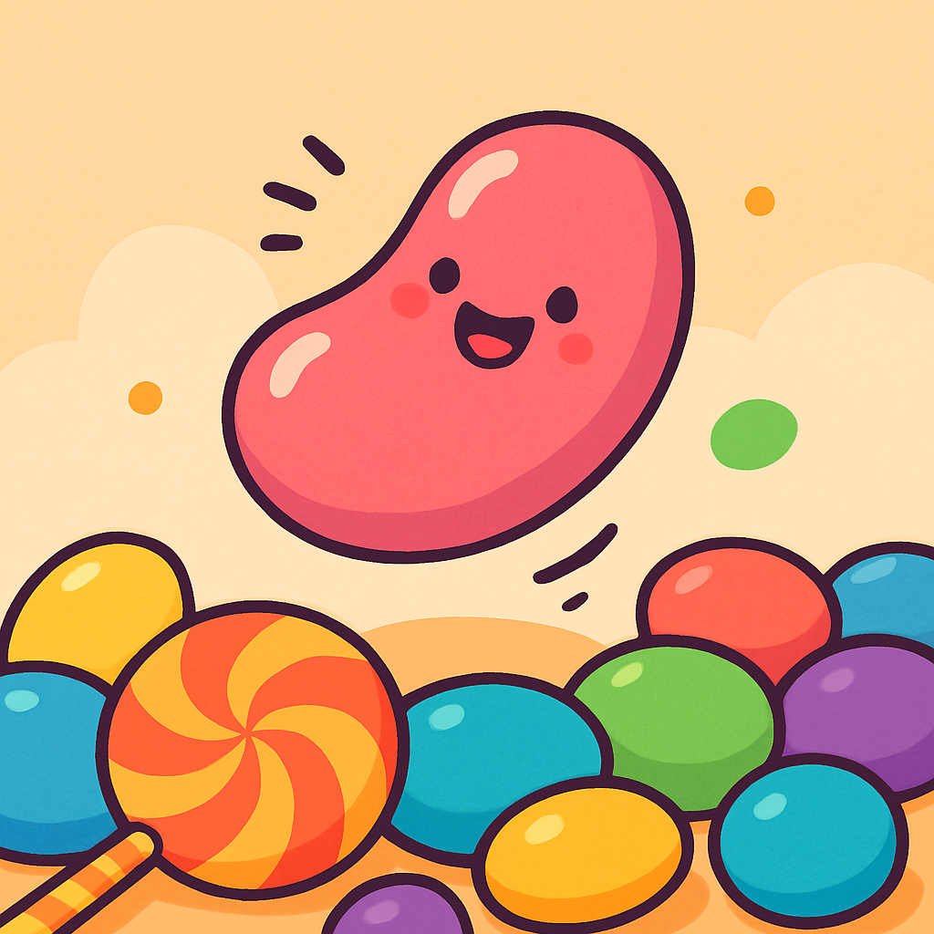 Jumpy Jellybean Paint By Diamonds