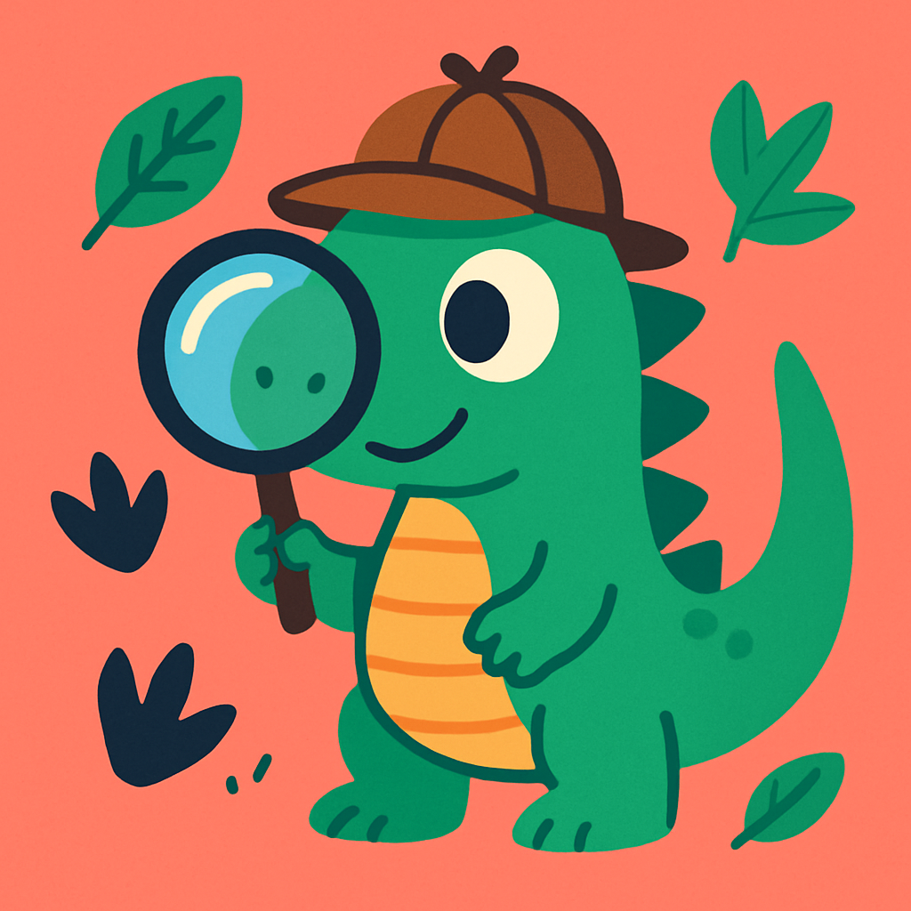 Dino Detective Chronicles Painting Diamond Kit
