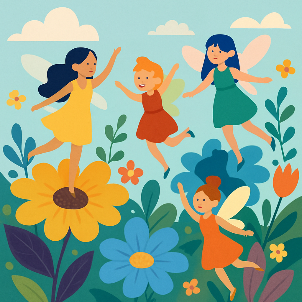 Fantasy Fairy Blossom Dance Painting Diamond Kit