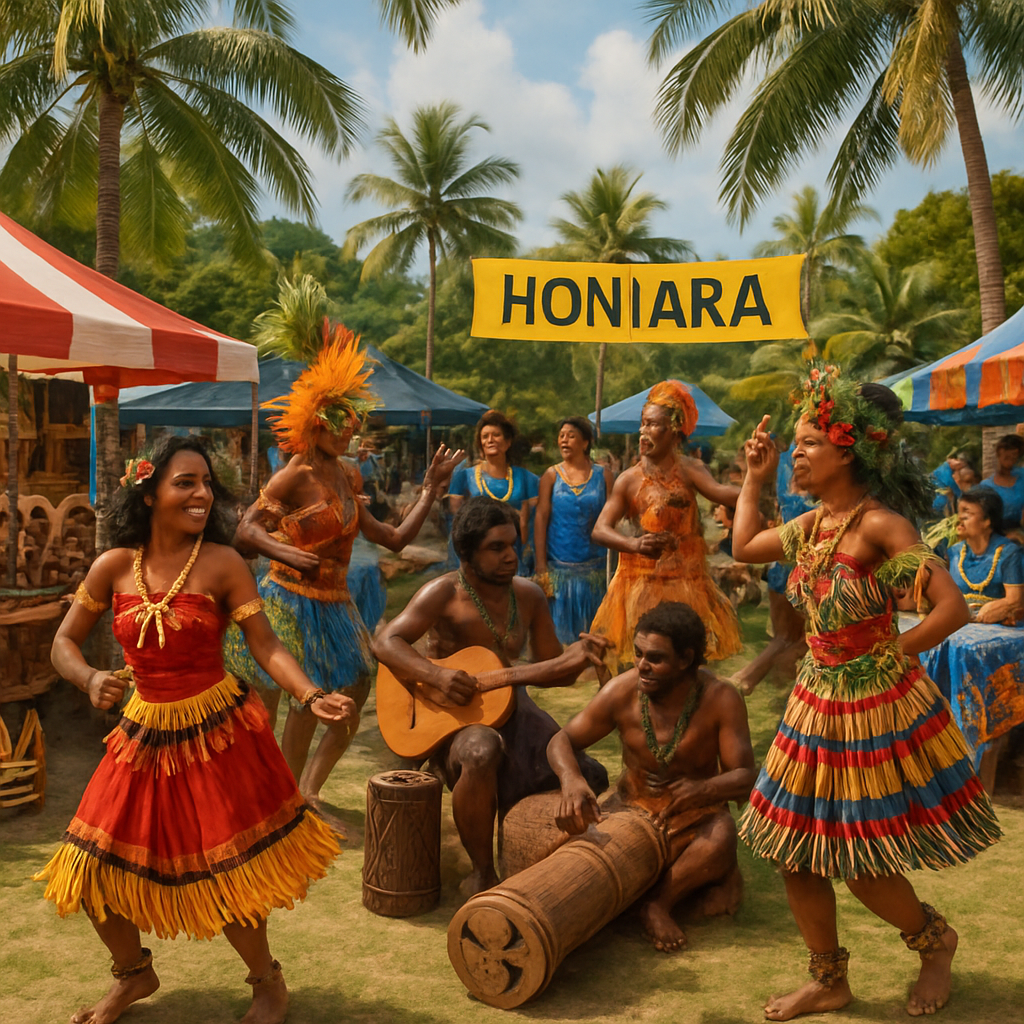 Festival Of Pacific Arts - Honiara Diamond Painting
