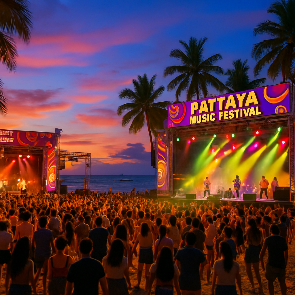 Pattaya Music Festival - Pattaya Diamond Painting
