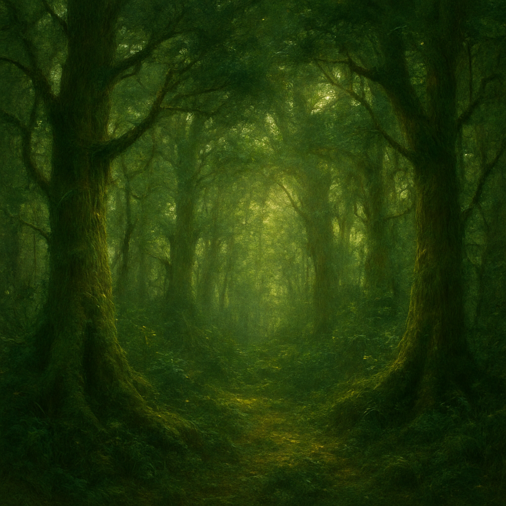 Mystical Forest Tapestry Painting By Diamonds Kit