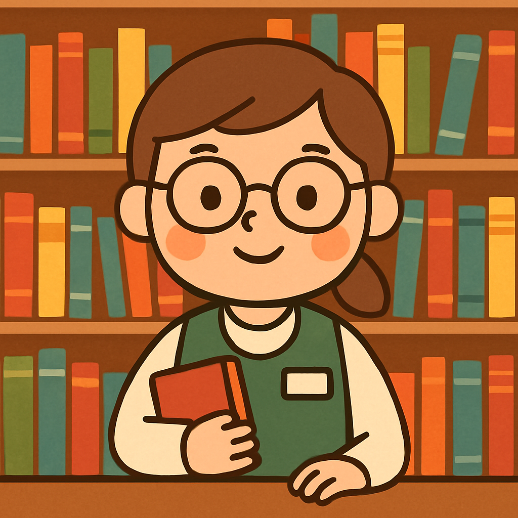 Little Librarian DIY Paint By Diamonds