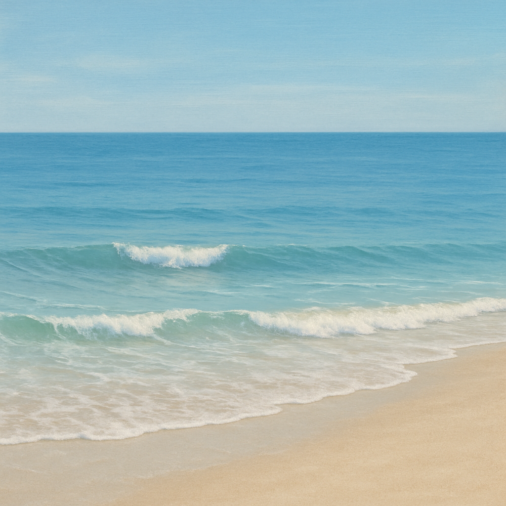 Ocean Serenity Tapestry Painting By Diamonds Kit