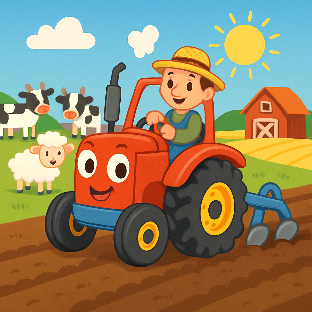 Tractor Trouble DIY Paint By Diamonds