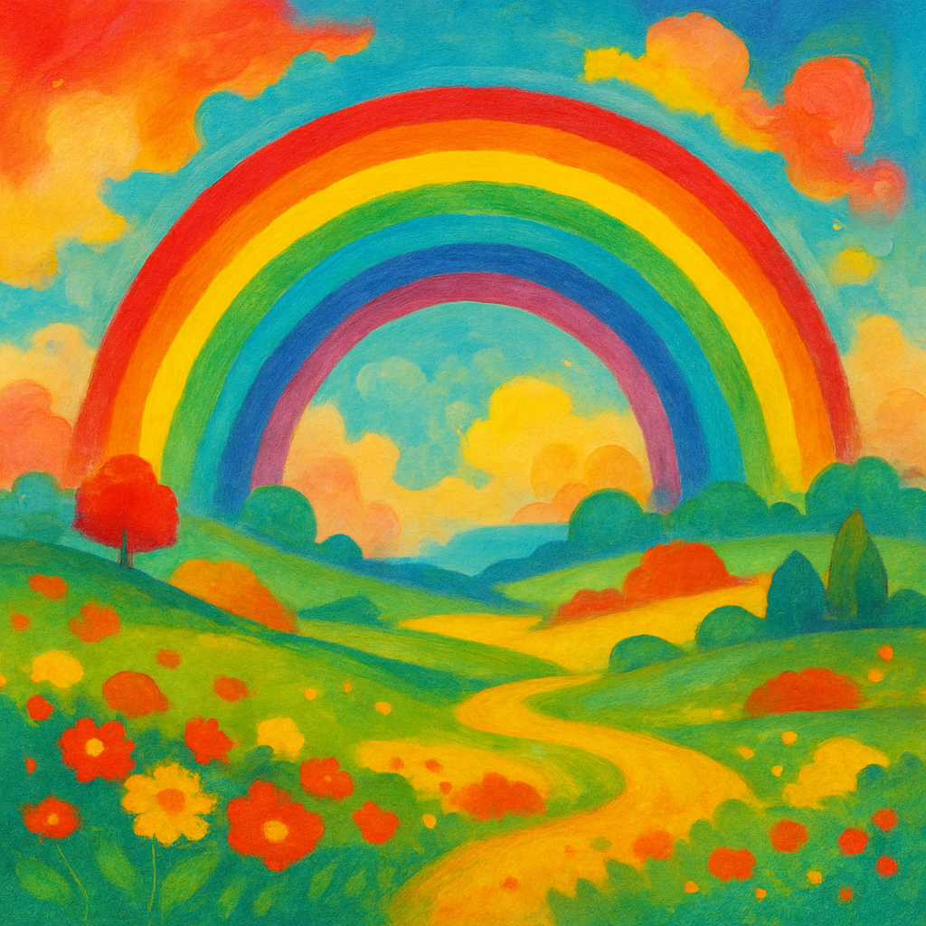 Rainbow Fantasy Tapestry Painting By Diamonds Kit