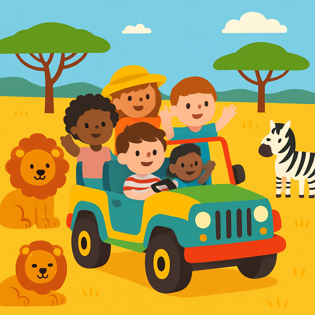 Sunshine Safari Rally DIY Paint By Diamonds