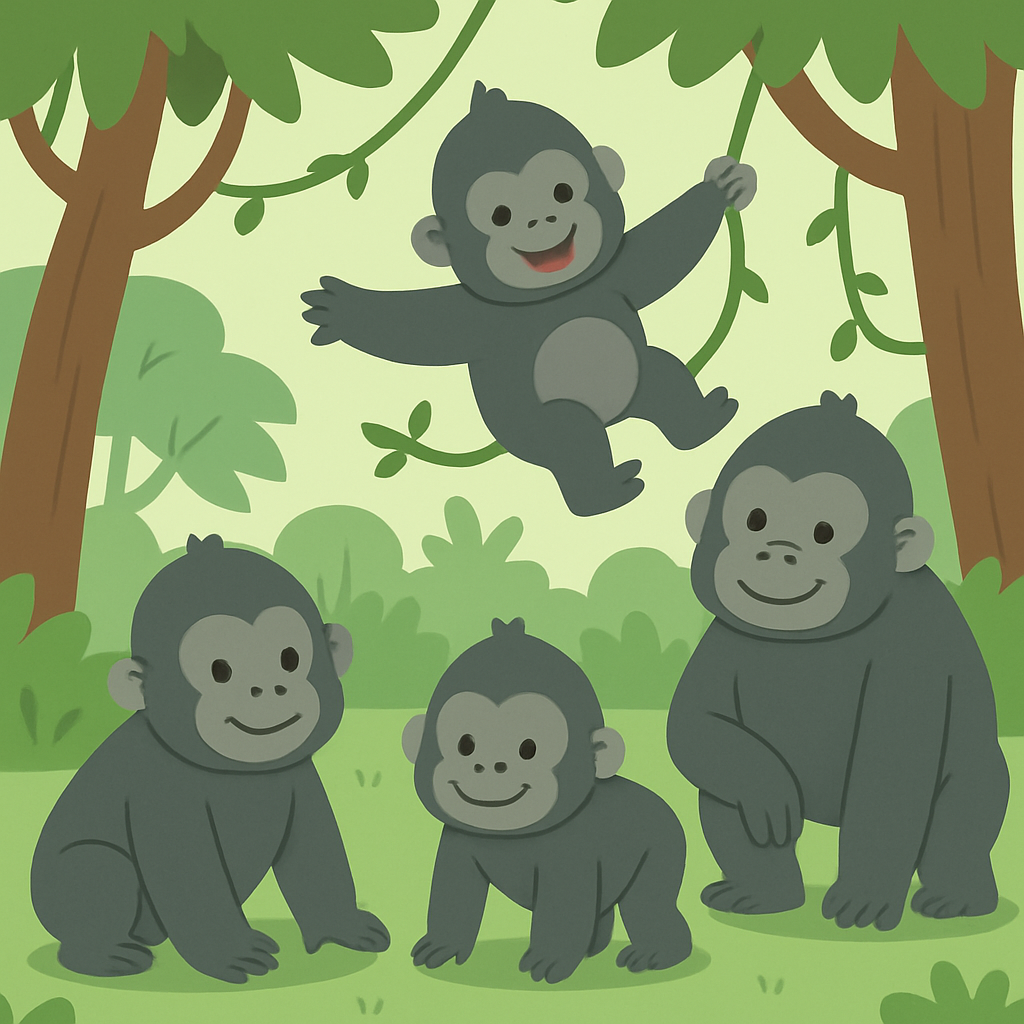 Gigantic Gorilla Grove DIY Paint By Diamonds