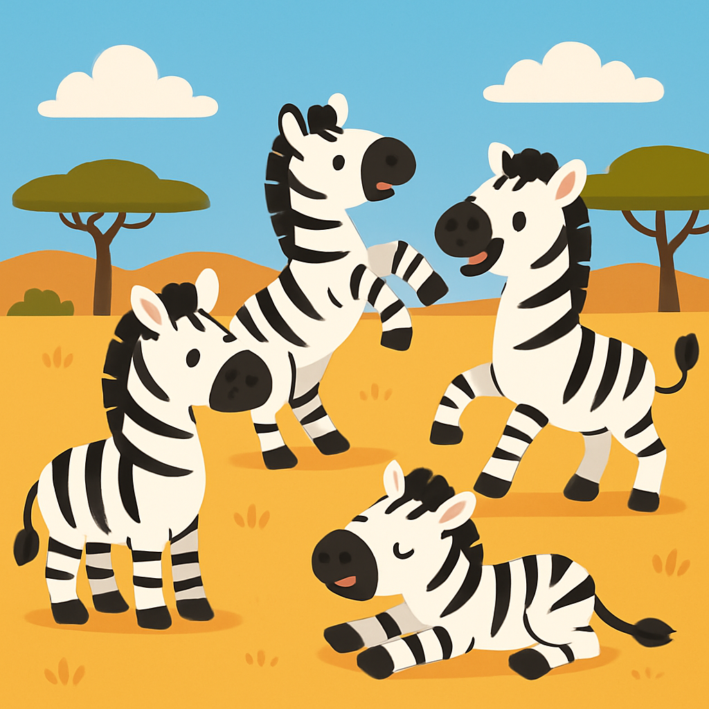 Zebra's Zany Zest DIY Paint By Diamonds