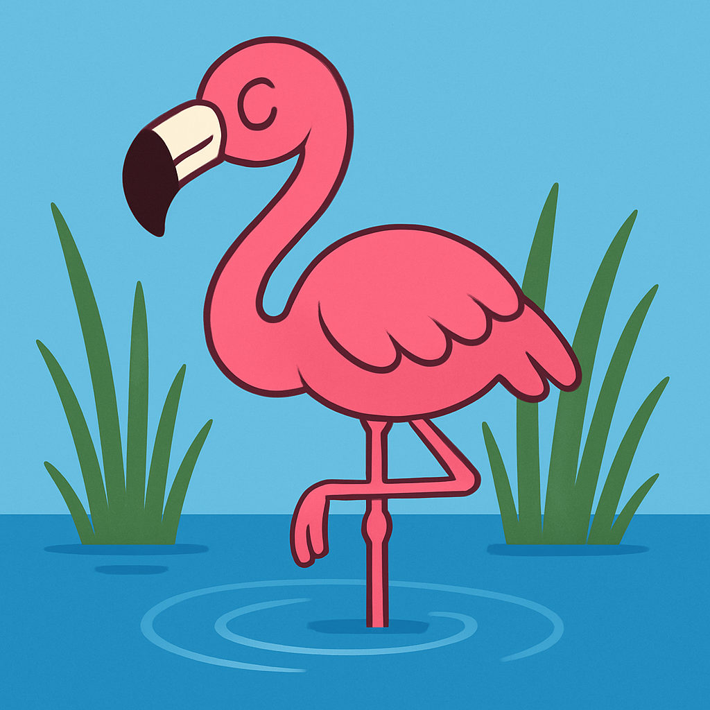 Fanciful Flamingo Paint By Diamond