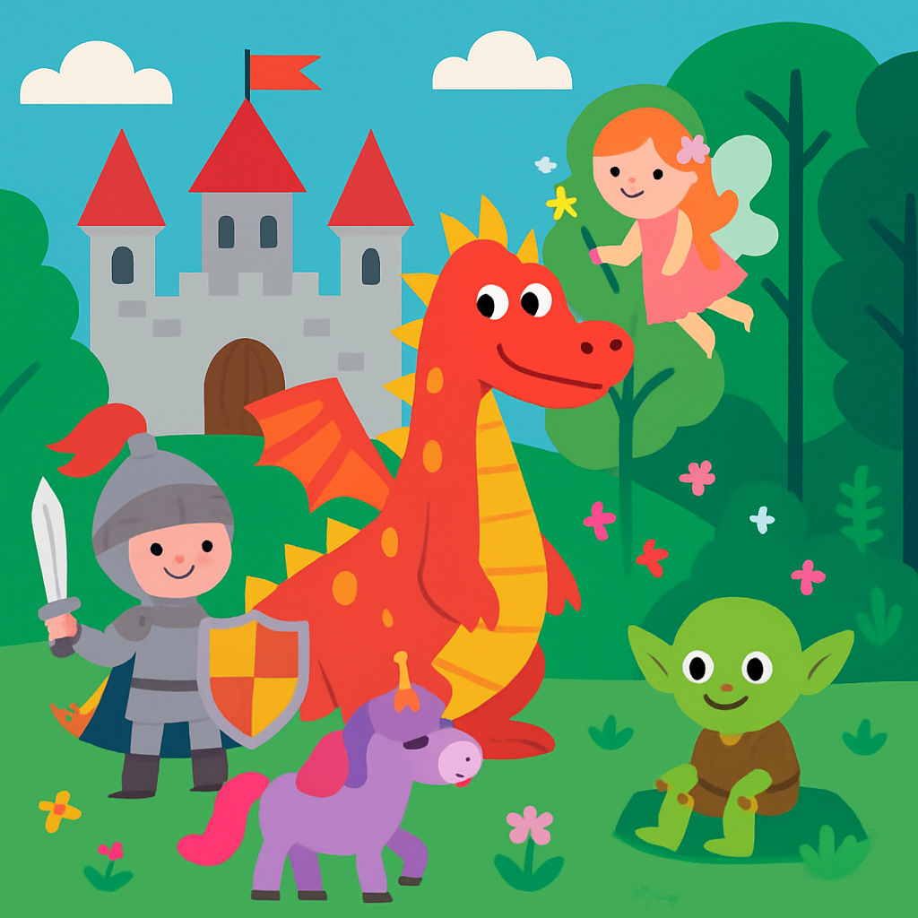 Medieval Fairytale Adventure DIY Paint By Diamonds