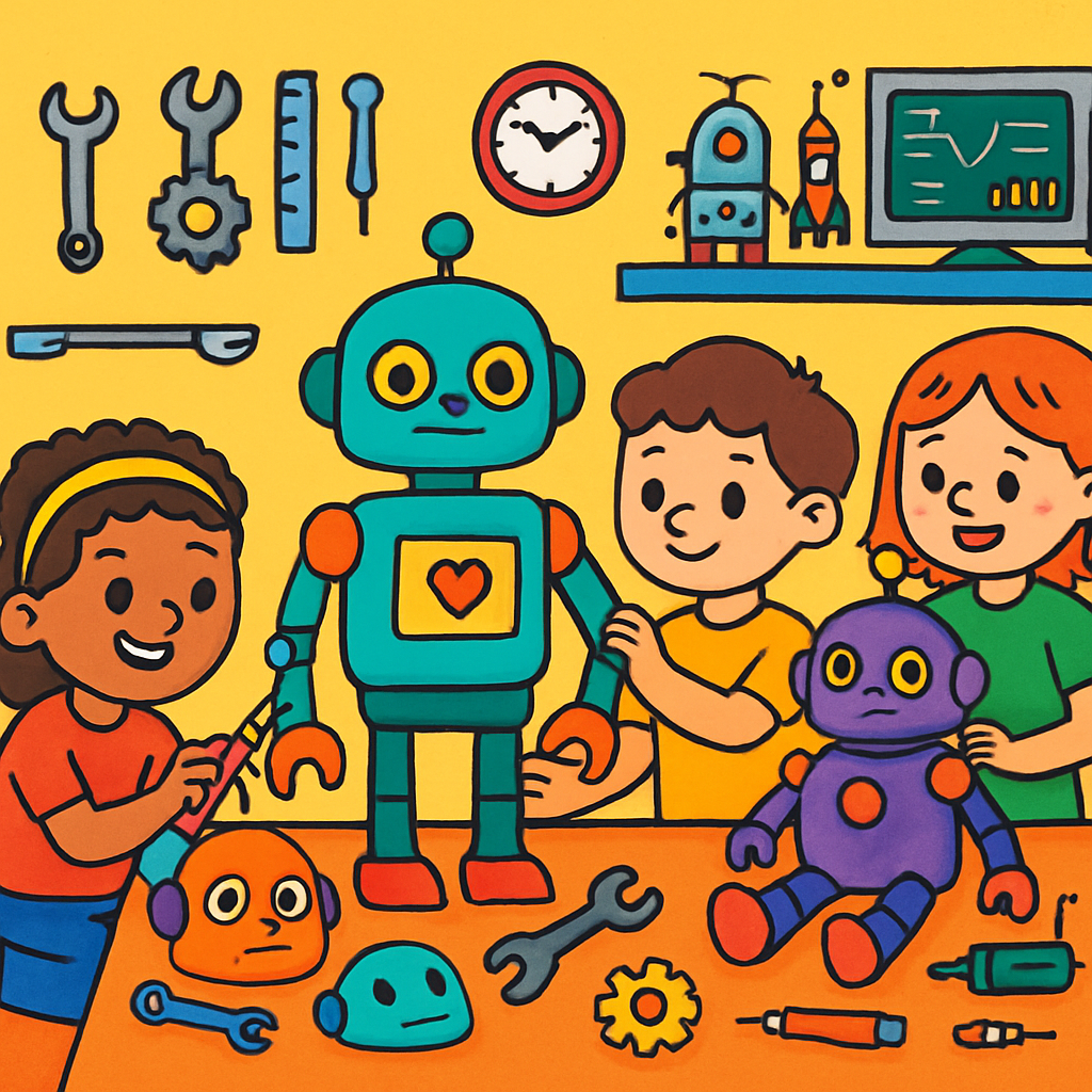 Robotics Lab Paint By Diamonds Art