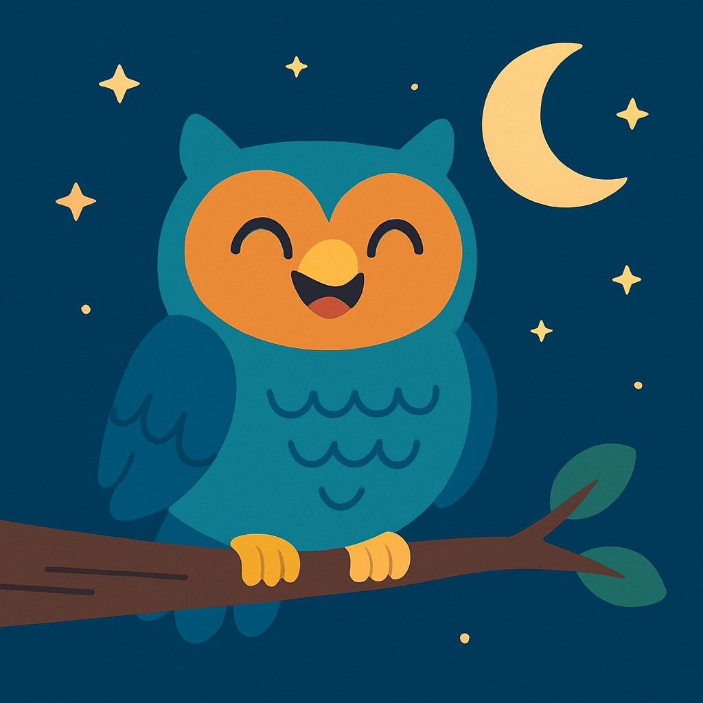 Jolly Owl Paint By Color