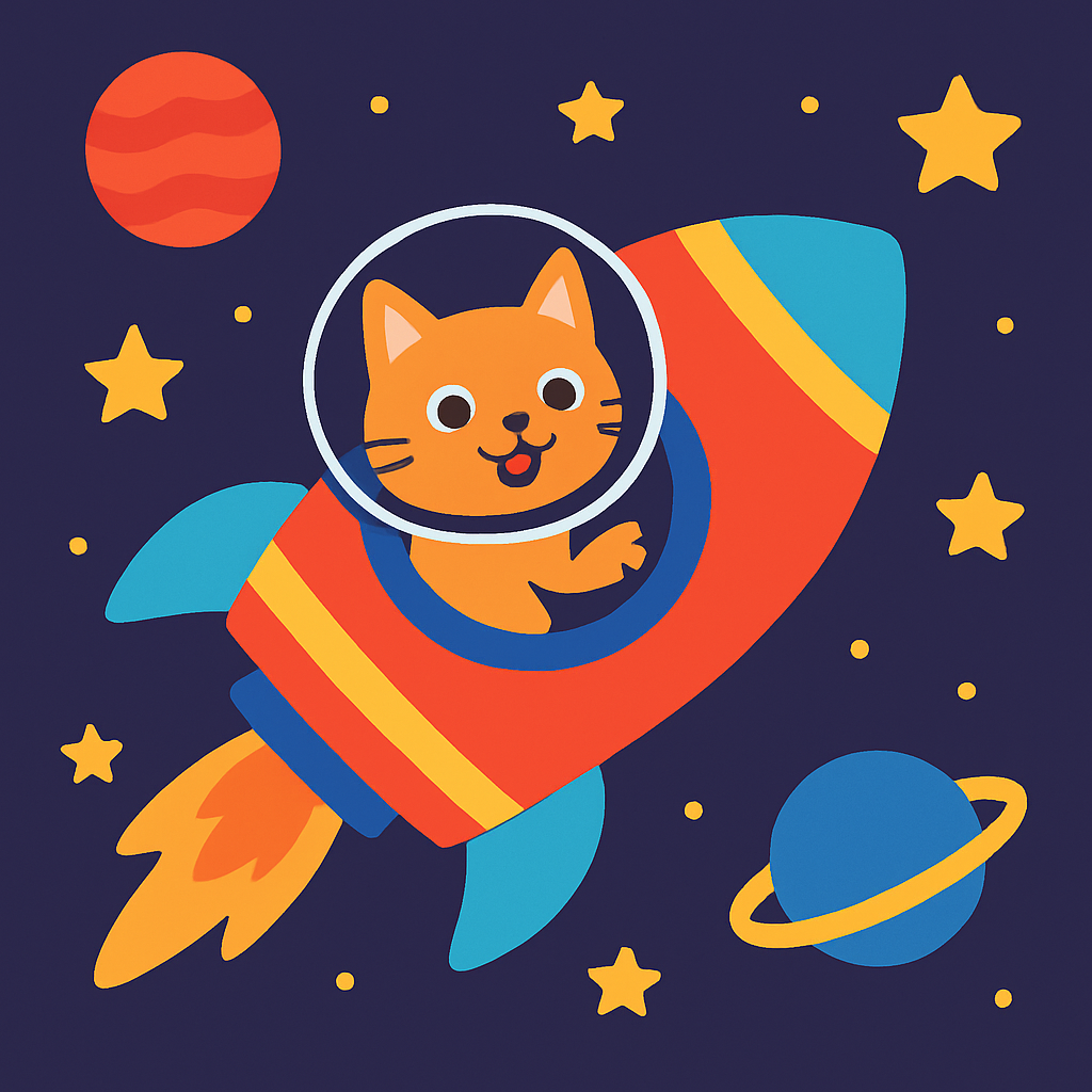 Cosmic Cat Paint By Diamonds Kits