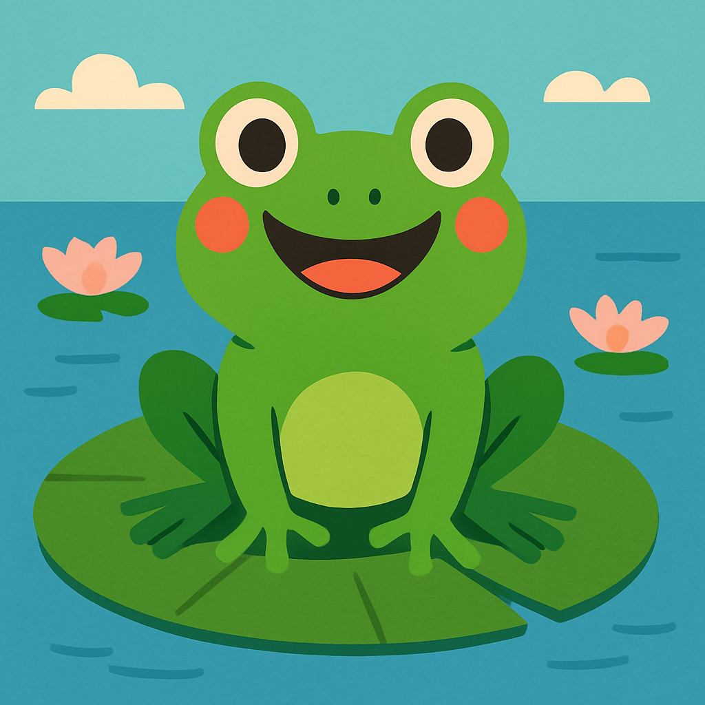 Merry Frog Paint By Color
