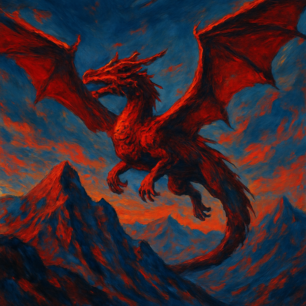 Mystical Dragon Vista DIY Paint By Diamonds