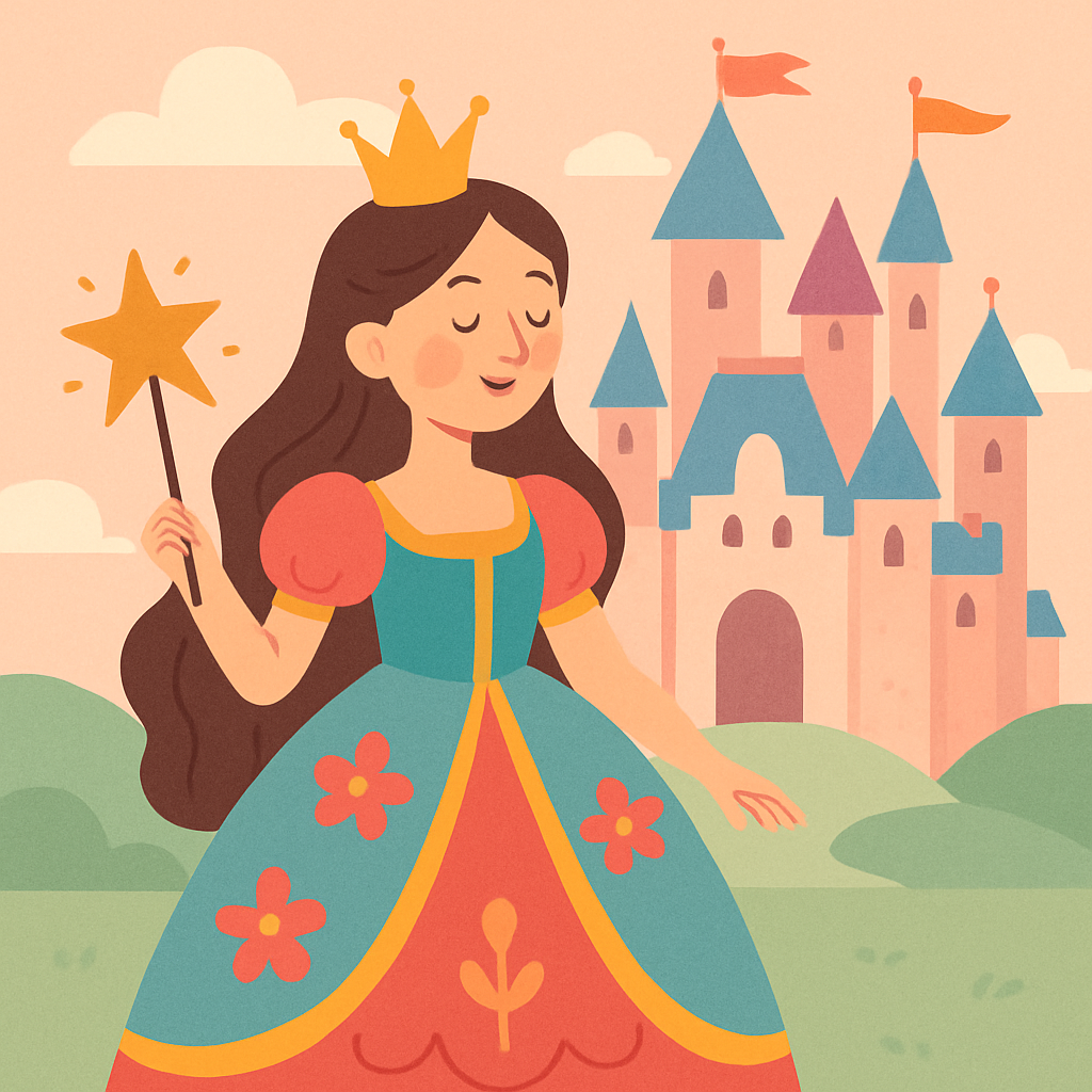 Princess In The Enchanted Castle Paint By Diamonds