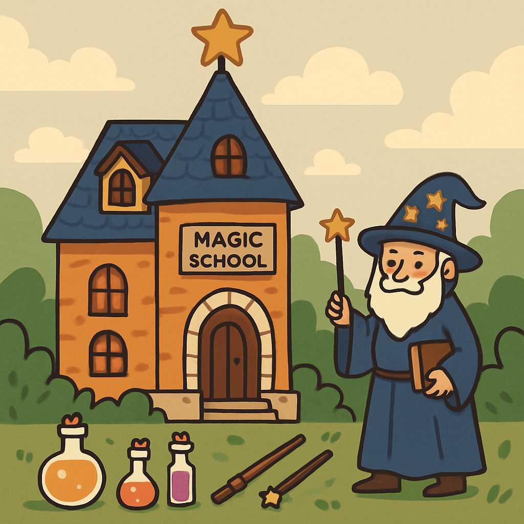 Wizard’s School Of Magic Paint By Diamonds