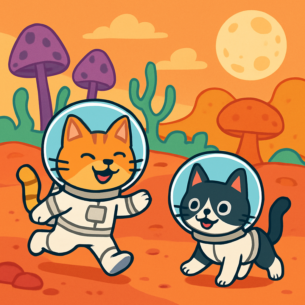 Space Quest Cats Paint By Diamonds
