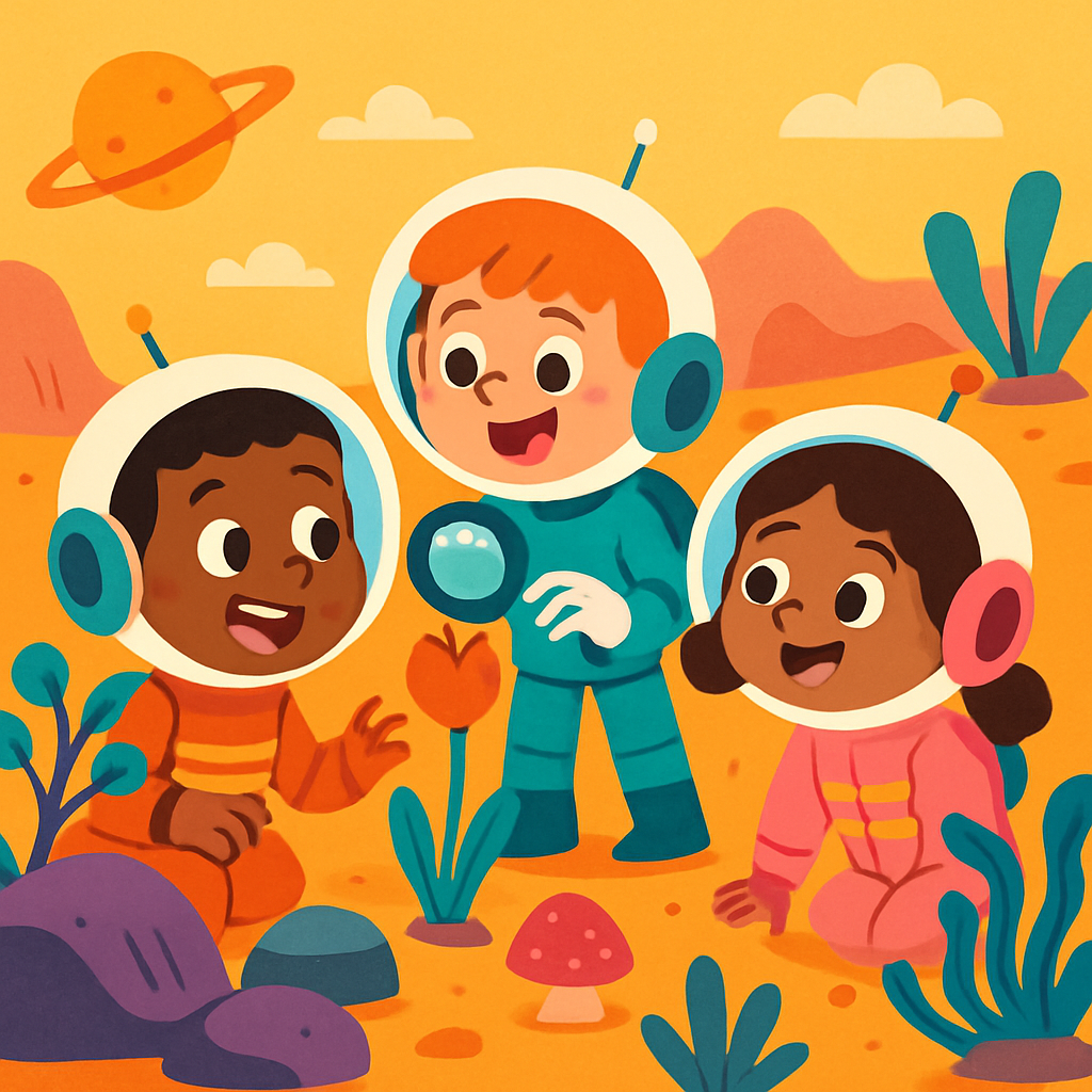 Alien Landscape Explorers Paint By Diamonds