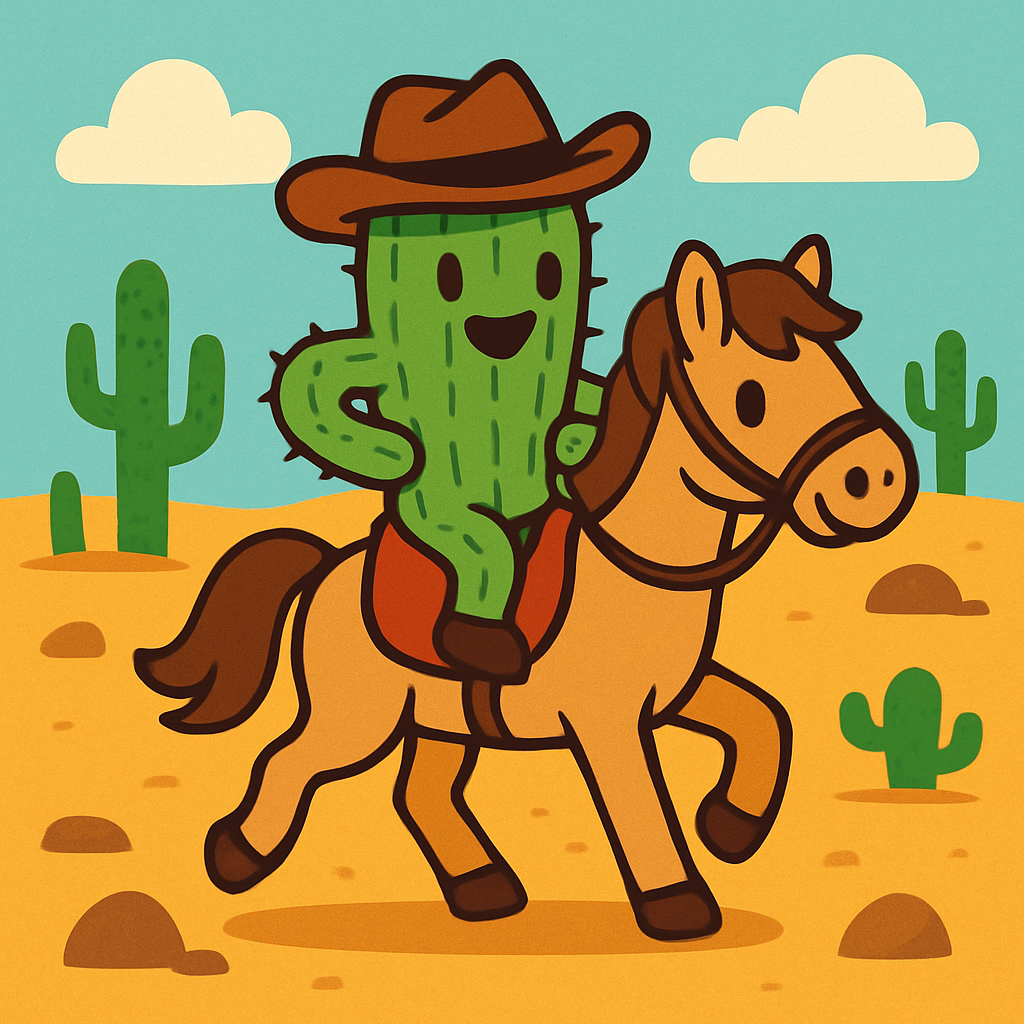 Cactus Cowboy And Friends Paint By Diamonds