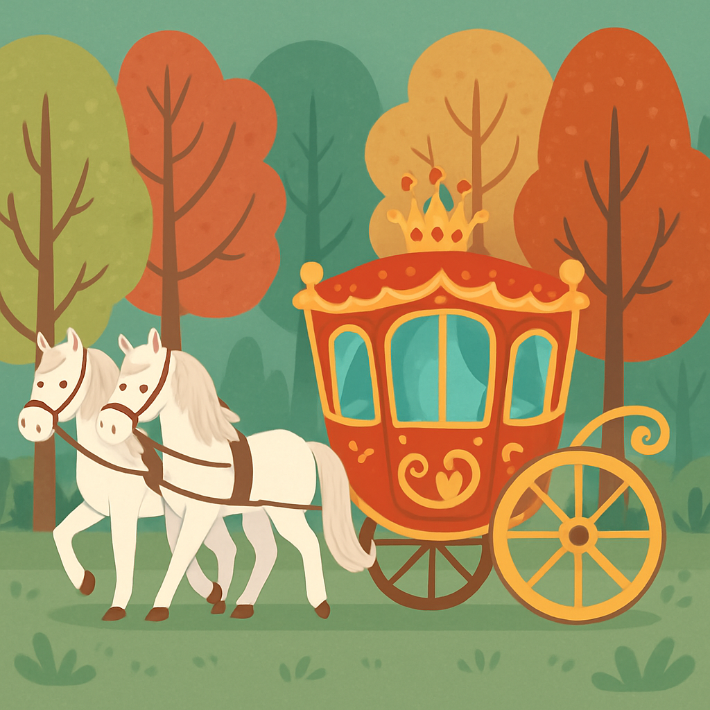 Fairy Tale Carriage Ride Paint By Diamonds