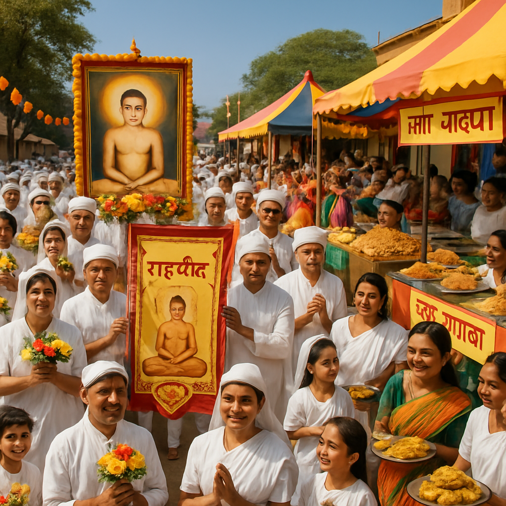 Jain Mahavira Jayanti Paint By Diamond