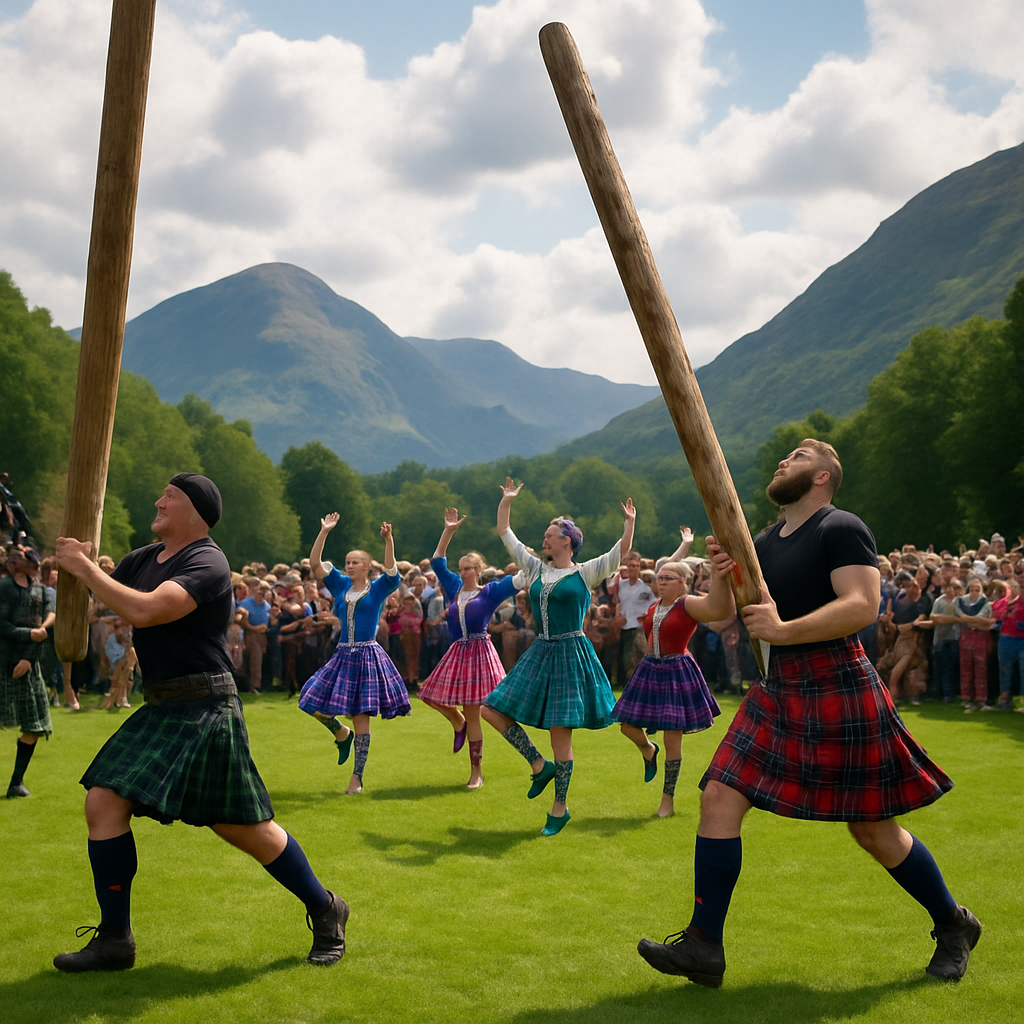The Highland Games - Braemar DIY Paint By Diamonds