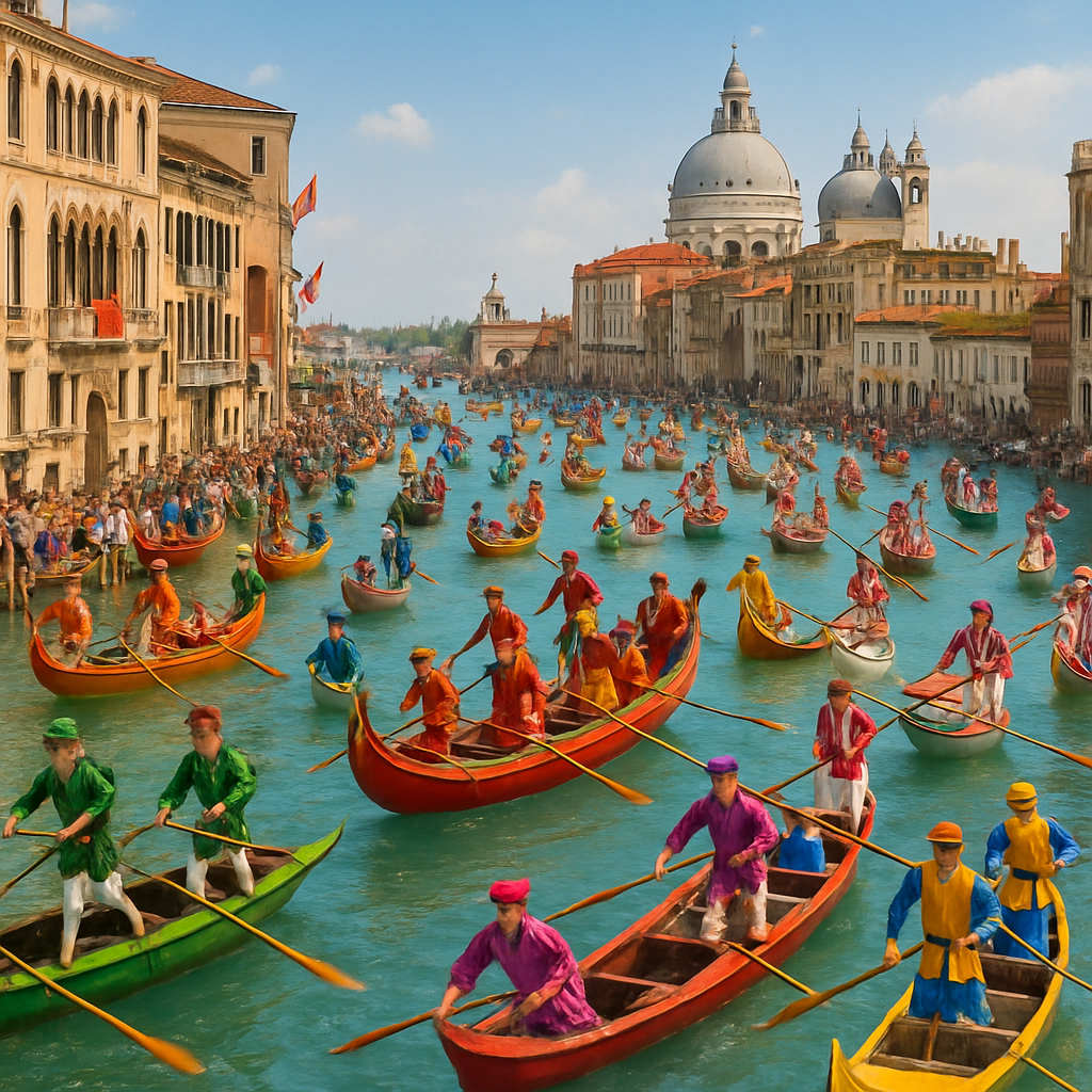 Regata Storica - Venice DIY Paint By Diamonds
