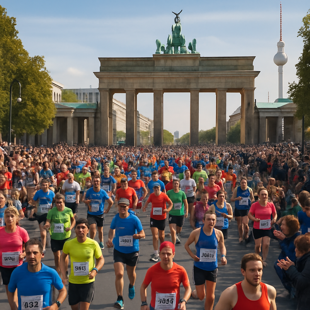 Berlin Marathon - Berlin DIY Paint By Diamonds