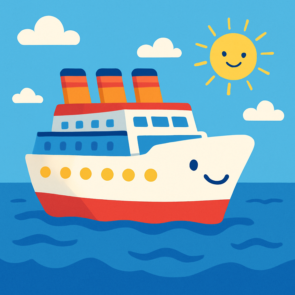 Oceanic Cruise Voyage Paint By Diamond