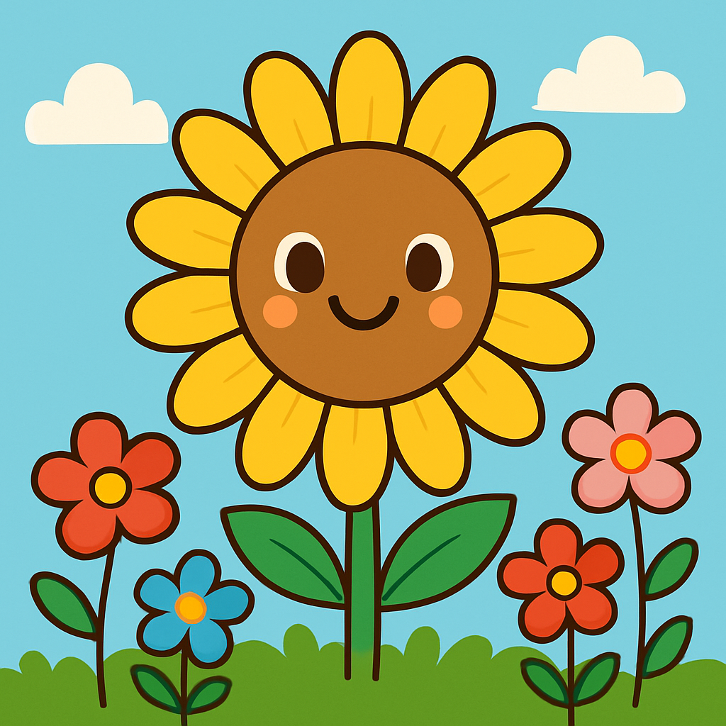 Sunny Smiles Sunflower DIY Paint By Diamonds