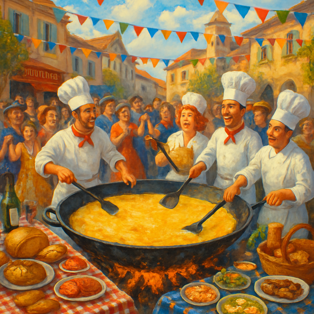 Giant Omelette Festival Diamonded Painting Kits