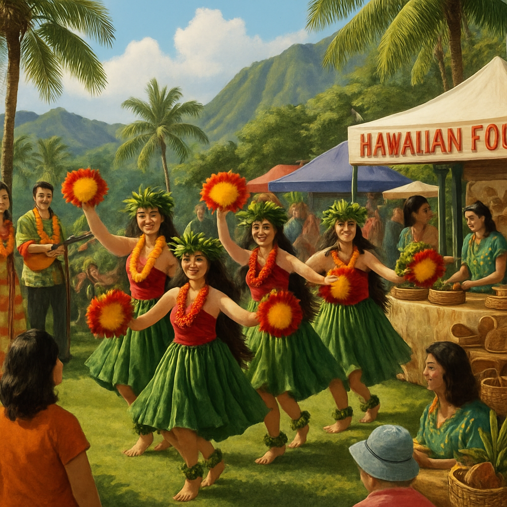 Hawaiian Cultural Festival Diamonded Painting Kits