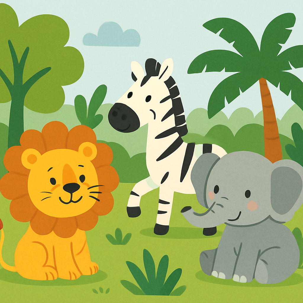 Safari Adventure: Exploring The Jungle Paint By Diamonds Art