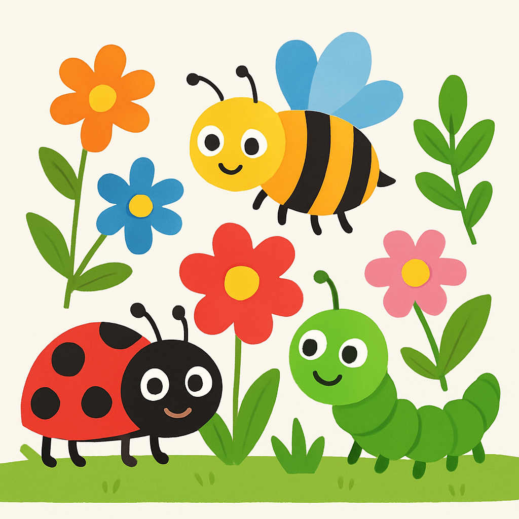 Friendly Insect World Paint By Diamonds