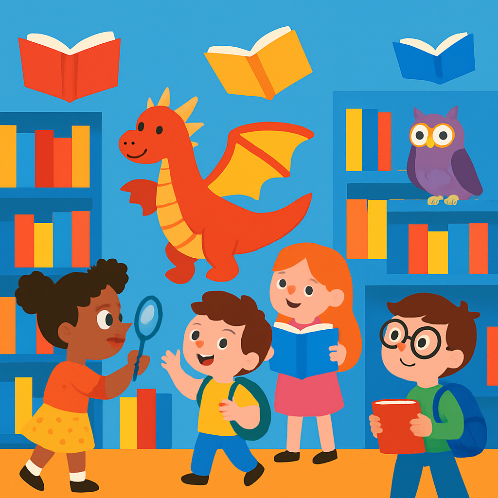 Magical Library Adventures Paint By Diamonds