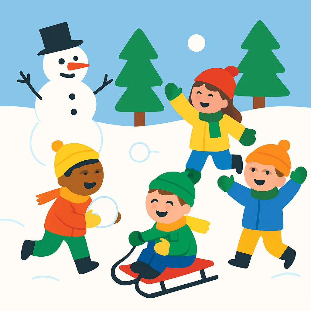 Frosty Winter Fun Paint By Diamonds