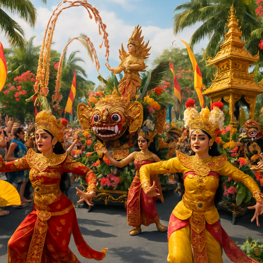 Karnaval Bali - Indonesia Painting Diamond Kit