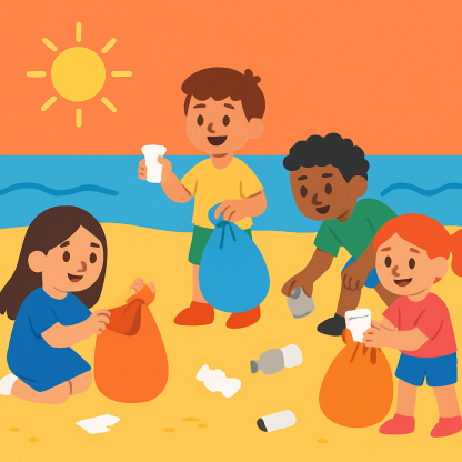 Ocean Cleanup Heroes Paint By Diamonds