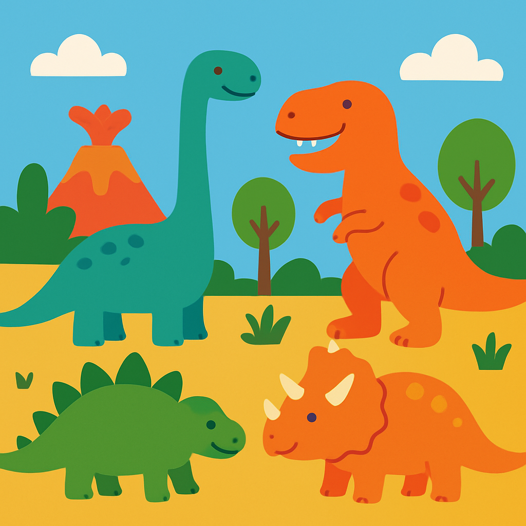 Dinosaurs Of The Past Paint By Diamonds