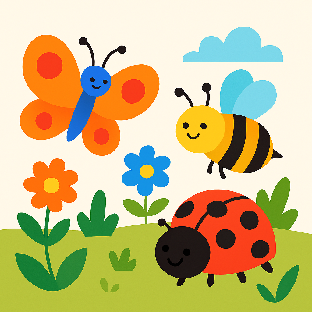 Friendly Insect Wonderland Paint By Diamonds