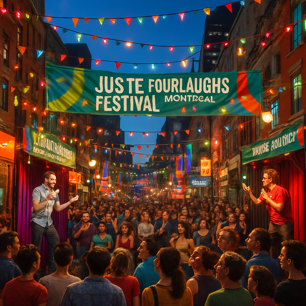 Montreal Just For Laughs Festival - Montreal Paint By Diamonds