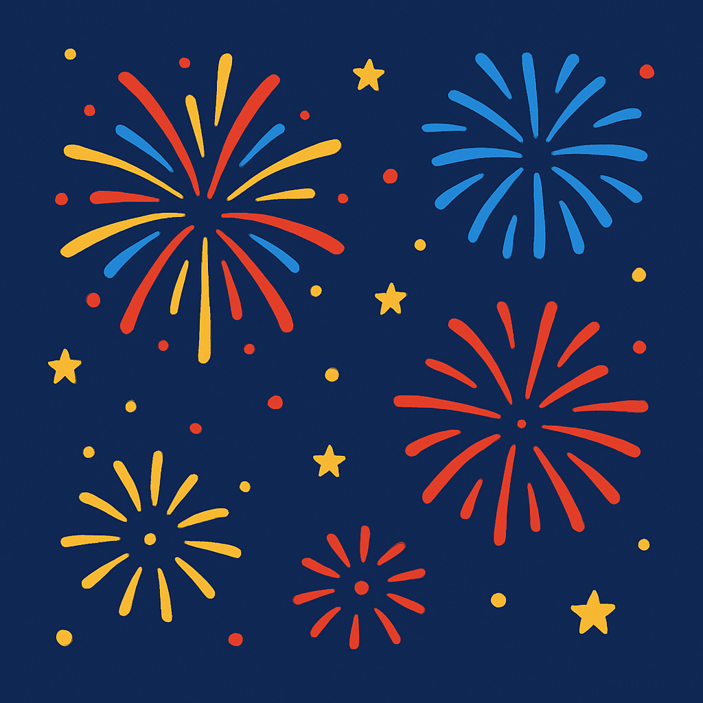 Festival Fireworks Fun Paint By Diamonds