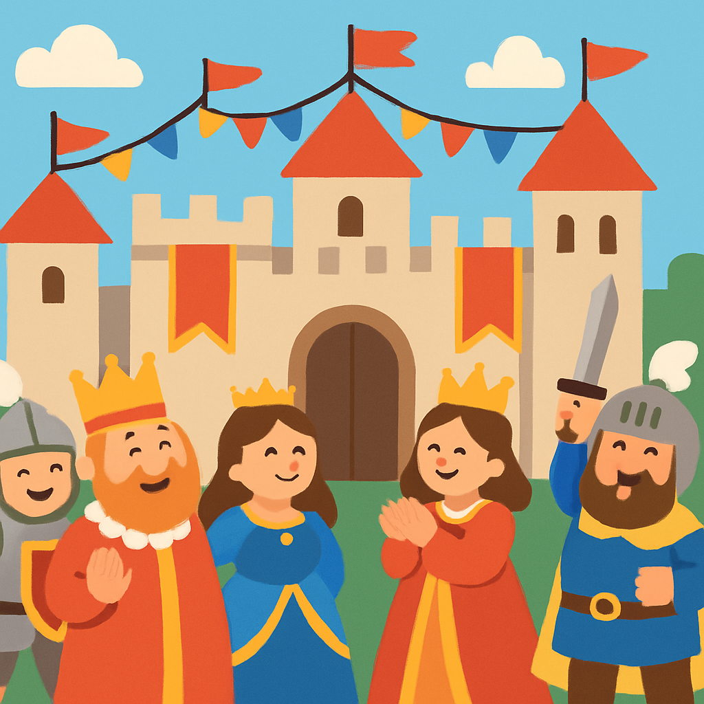 Royal Kingdom Festivities Painting By Diamonds Kit
