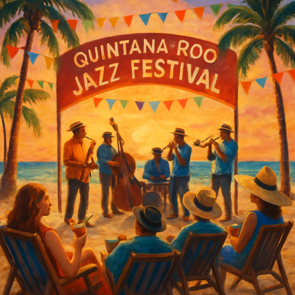 Quintana Roo Jazz Festival - Mexico DIY Paint By Diamonds