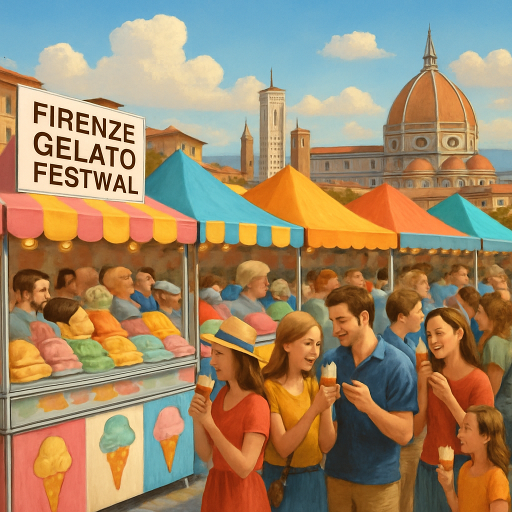 Firenze Gelato Festival - Italy DIY Paint By Diamonds