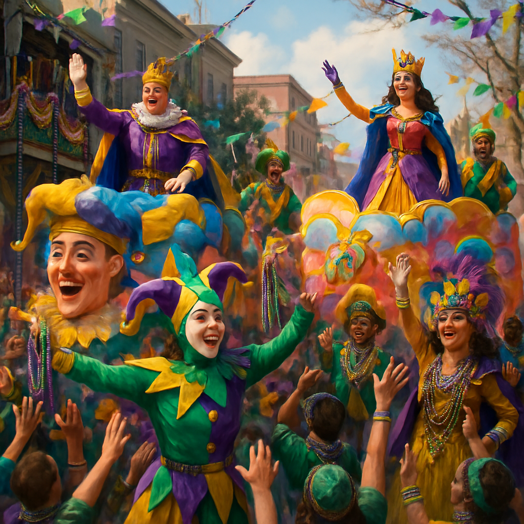 Mardi Gras - New Orleans - United States DIY Paint By Diamonds
